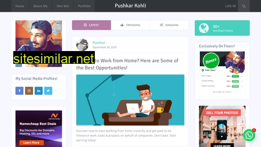 pushkarkohli.com alternative sites