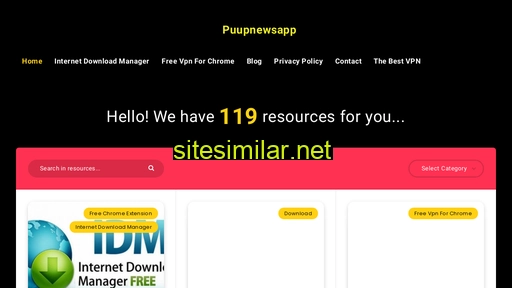 puupnewsapp.com alternative sites