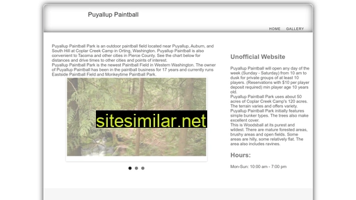 puyalluppaintball.com alternative sites