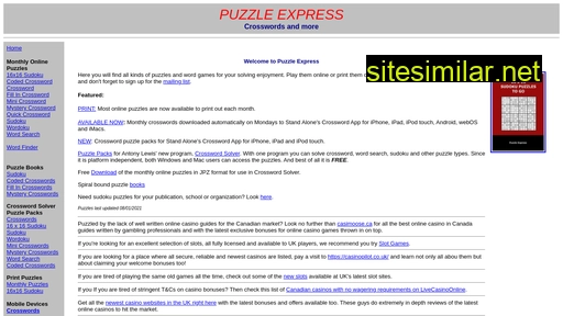 puzzlexpress.com alternative sites