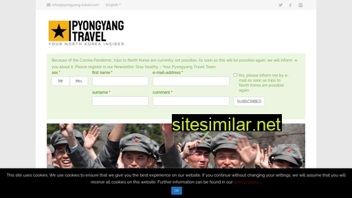 pyongyang-travel.com alternative sites