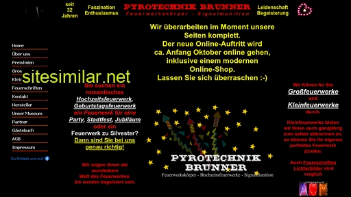pyrotechnik-brunner.com alternative sites