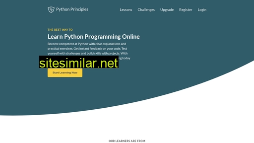 pythonprinciples.com alternative sites