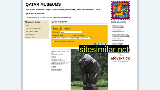qatarmuseums.com alternative sites