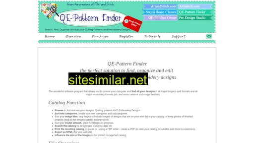 qe-patternfinder.com alternative sites