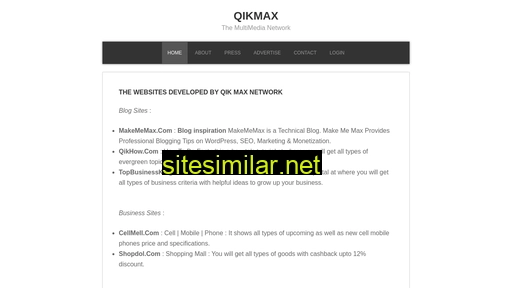 Qikmax similar sites