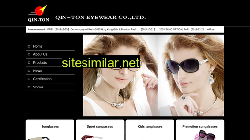 Qintoneyewear similar sites