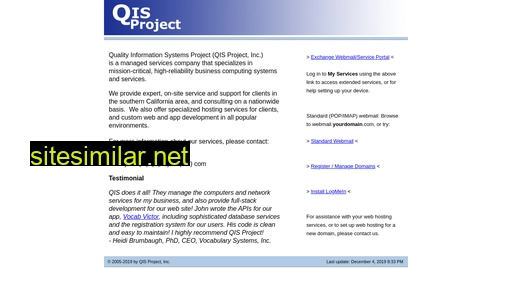 qisproject.com alternative sites