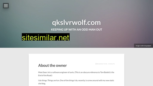 Qkslvrwolf similar sites