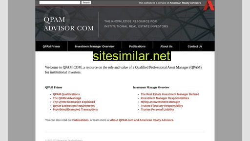 qpamadvisor.com alternative sites
