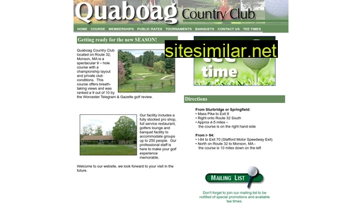 quaboagcountryclub.com alternative sites