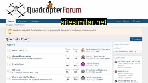 quadcopterforum.com alternative sites