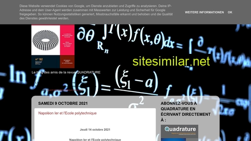 Quadrature-revue similar sites