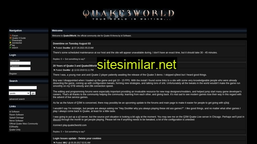 Quake3world similar sites