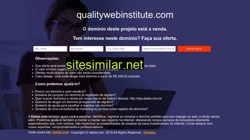 qualitywebinstitute.com alternative sites