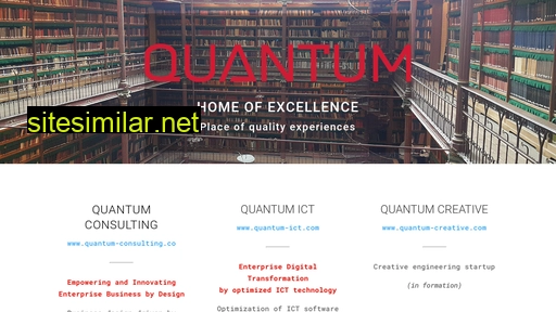 Quantum-central similar sites