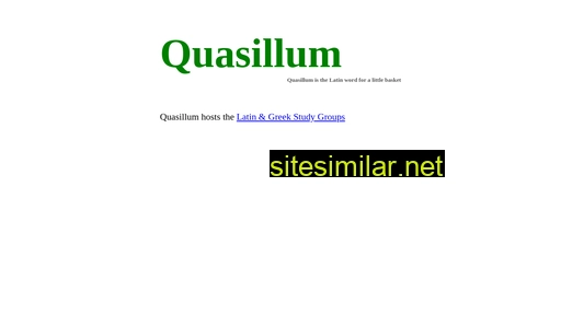 Quasillum similar sites