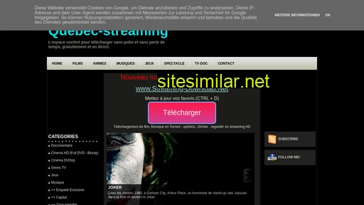 quebec-stream.blogspot.com alternative sites