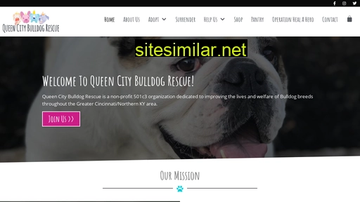 queencitybulldogrescue.com alternative sites