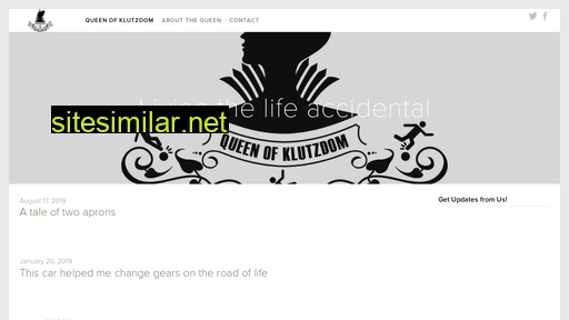 queenofklutzdom.com alternative sites