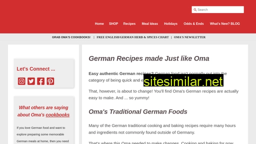 quick-german-recipes.com alternative sites