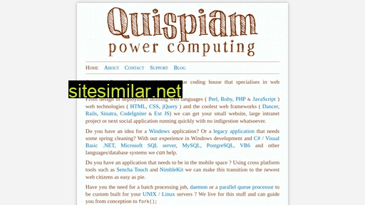 quispiam.com alternative sites