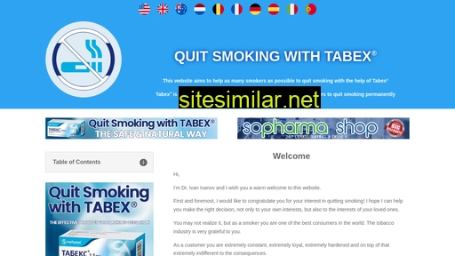 quitsmokingwithtabex.com alternative sites