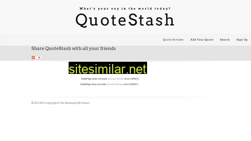 quotestash.com alternative sites