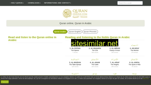 Quran-online similar sites
