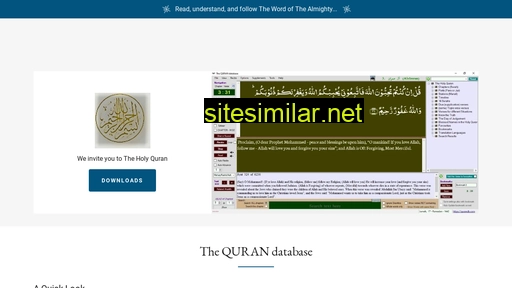 Qurandb similar sites