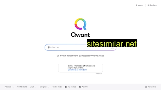 qwant.com alternative sites