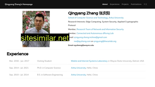 qyzhang.com alternative sites