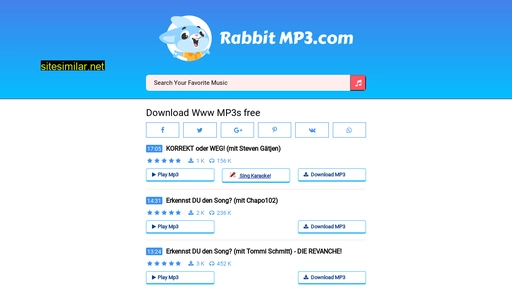 rabbitmp3s.com alternative sites