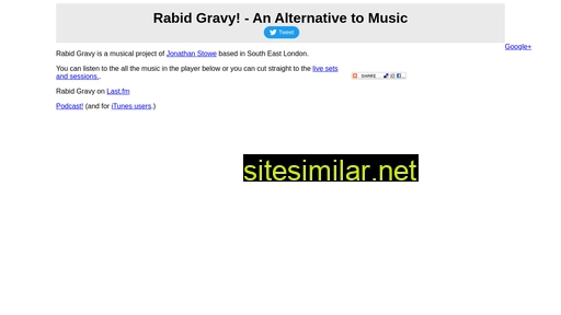 Rabidgravy similar sites