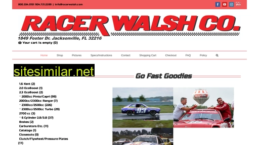 racerwalsh.com alternative sites