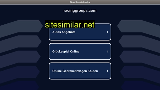 Racinggroups similar sites