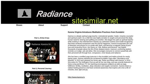 radiancetalkshow.com alternative sites