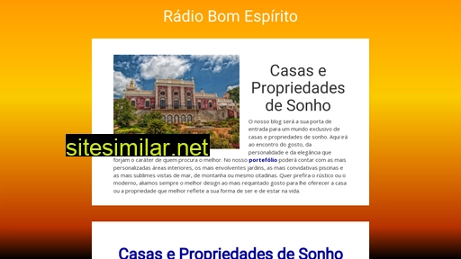 radiobomespirito.com alternative sites