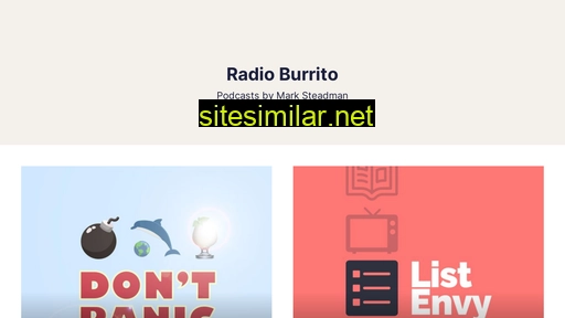 radioburrito.com alternative sites