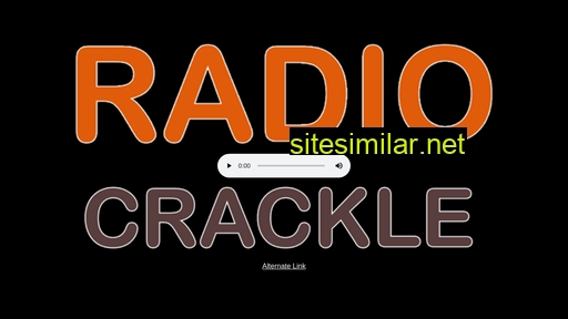 radiocrackle.com alternative sites