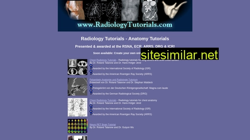 Radiologytutorials similar sites