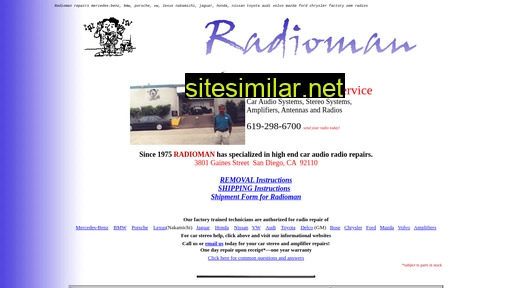 radiomanrepair.com alternative sites