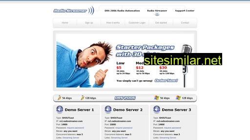 radiostreamer.com alternative sites