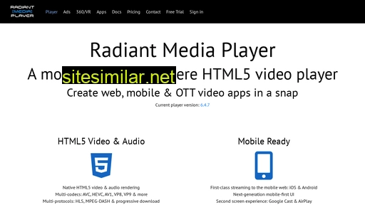 radiantmediaplayer.com alternative sites