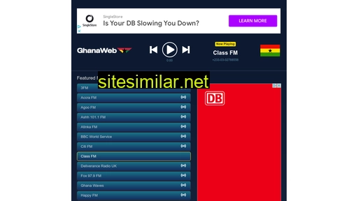 radio.ghanaweb.com alternative sites