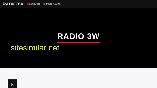 radio3w.com alternative sites