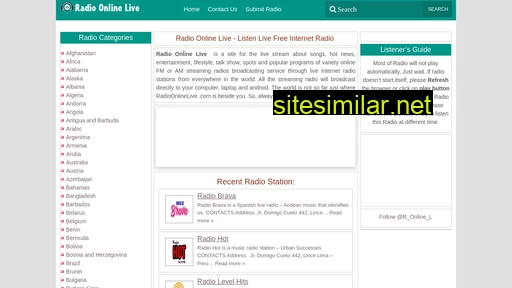 radioonlinelive.com alternative sites