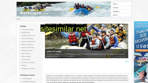 Rafting10 similar sites