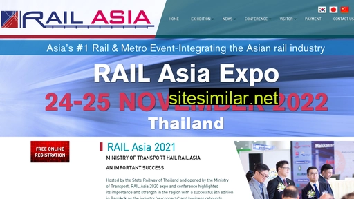 railasiaexpo.com alternative sites