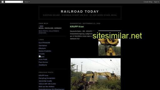 railroad-today.blogspot.com alternative sites